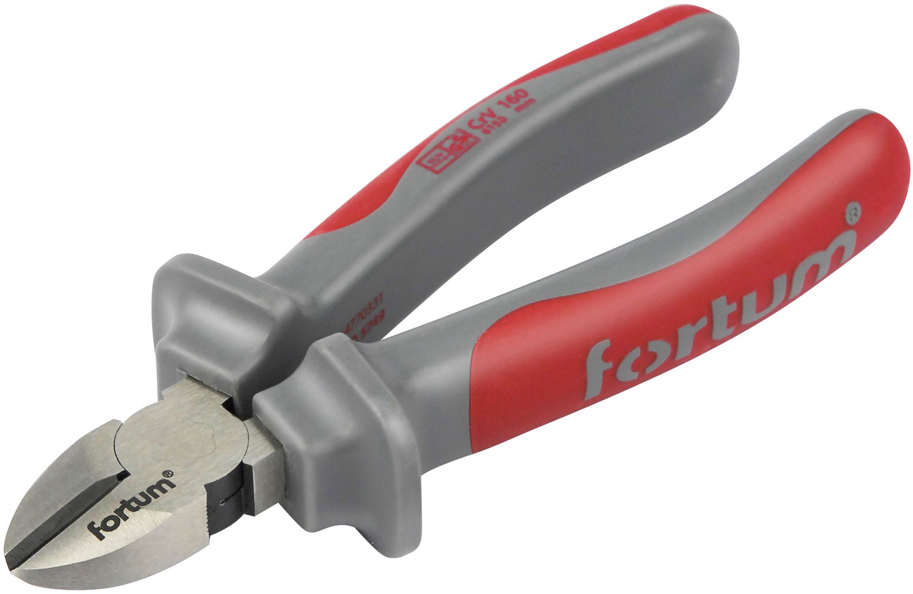 FORTUM kleště štípací boční, 160mm, 61CrV5 , 4770331