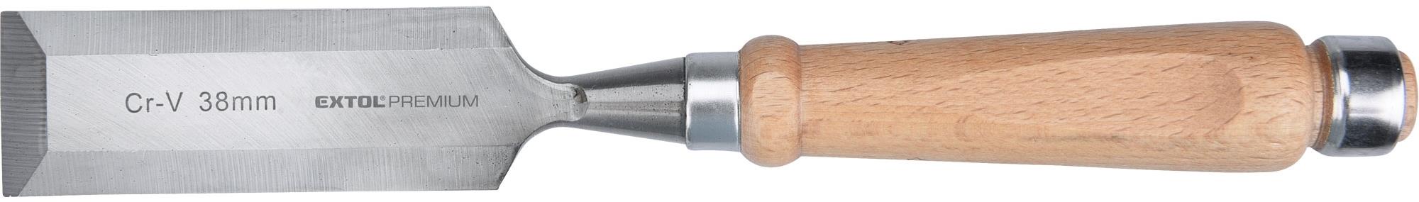 EXTOL PREMIUM Dláto s kvalitní bukovou rukojetí 34463