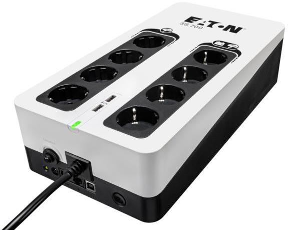 EATON UPS 3S 700 DIN Gen2 záložní zdroj s USB nabíječkou