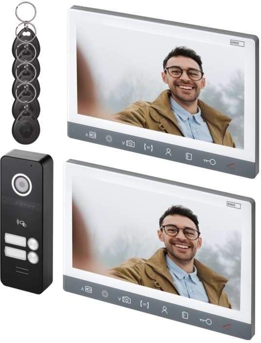 EMOS Sada videotelefonu EM-10AHD pro 2 účastníky