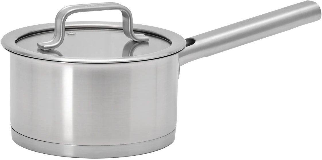 FABINI Rendlík nerezový Core Standard, 16 cm (1,5 l) se skleněnou poklicí