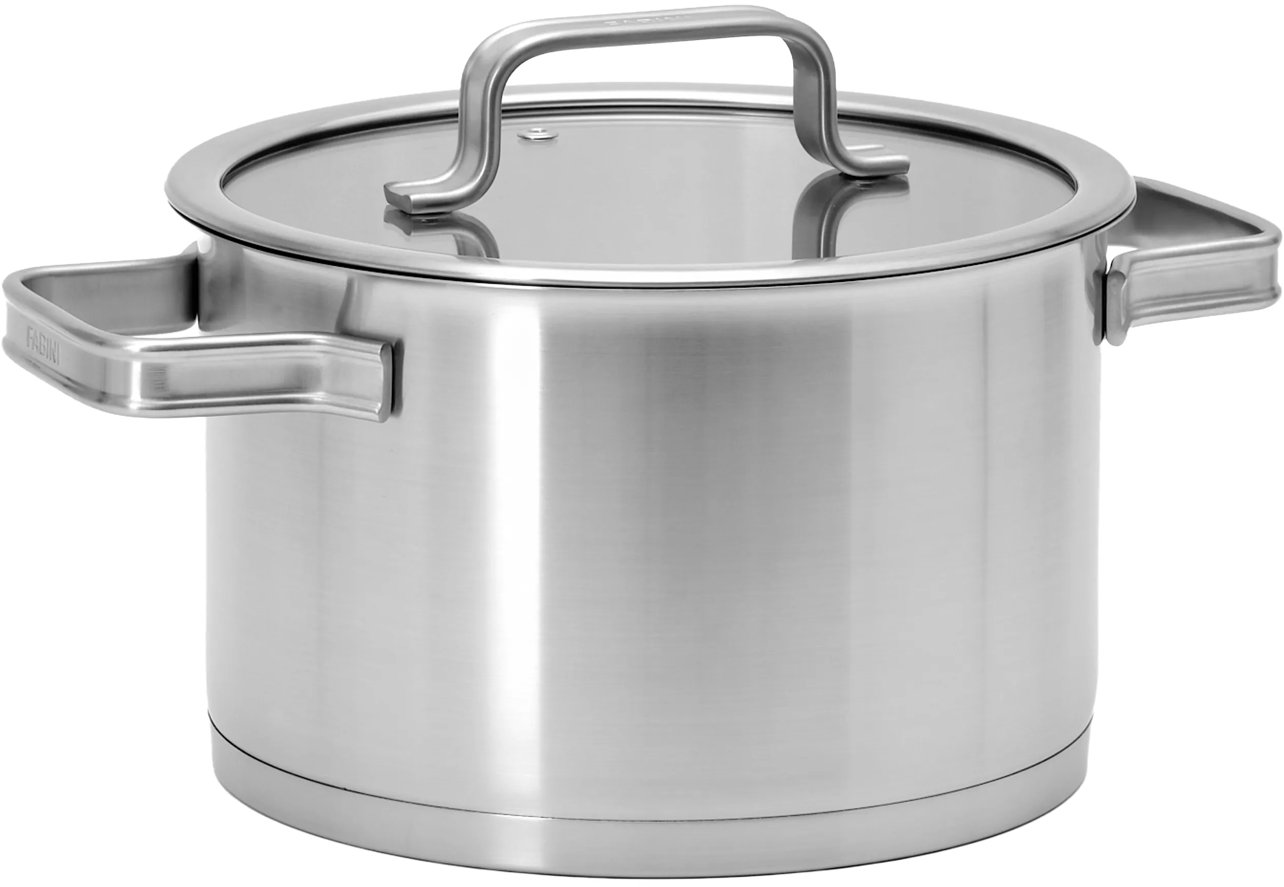 FABINI Hrnec nerezový Core Standard, 20 cm (3,5 l) se skleněnou poklicí