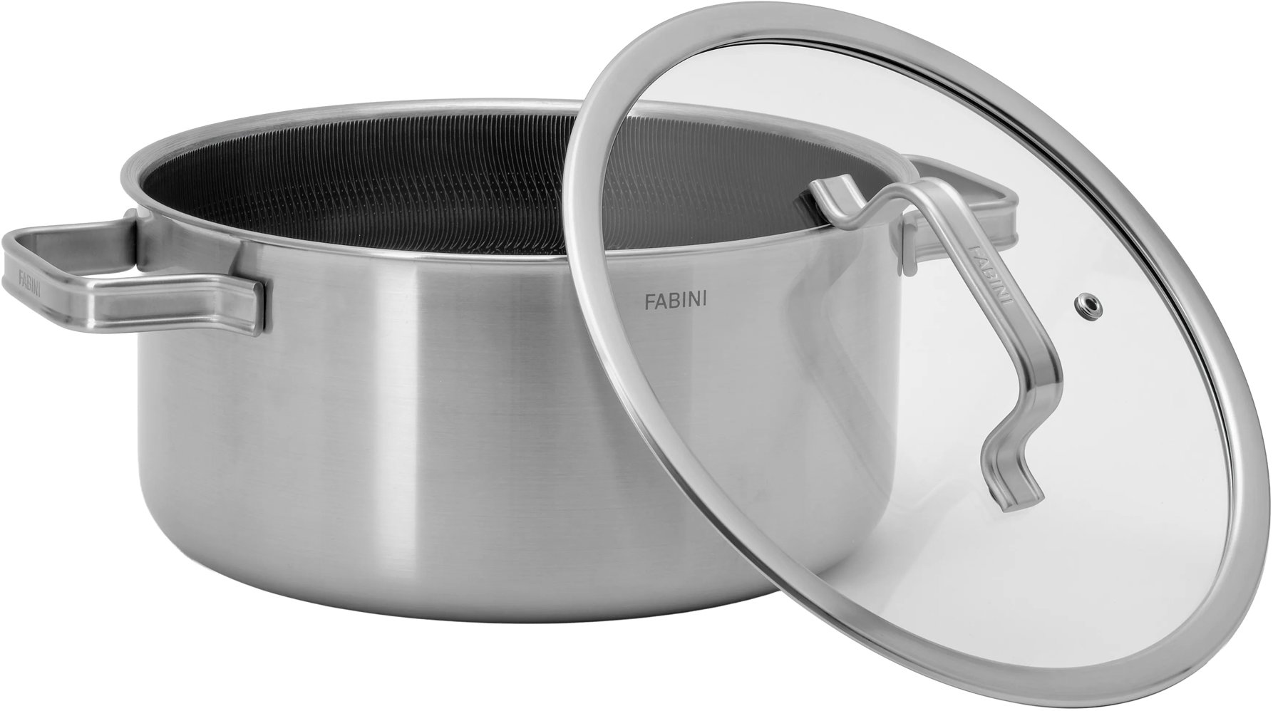 FABINI Hrnec Hybrid Standard s poklicí, 24 cm (4 l)