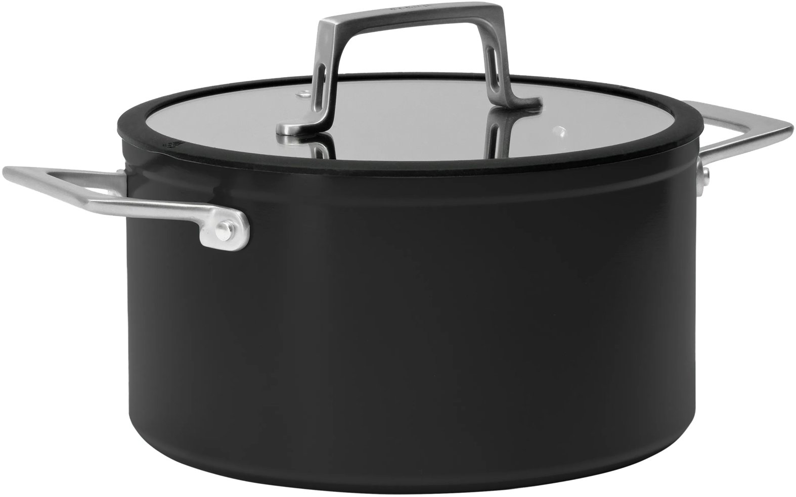 FABINI Hrnec Meda 4.0 Pro, 24 cm (5,5 l), černý s poklicí