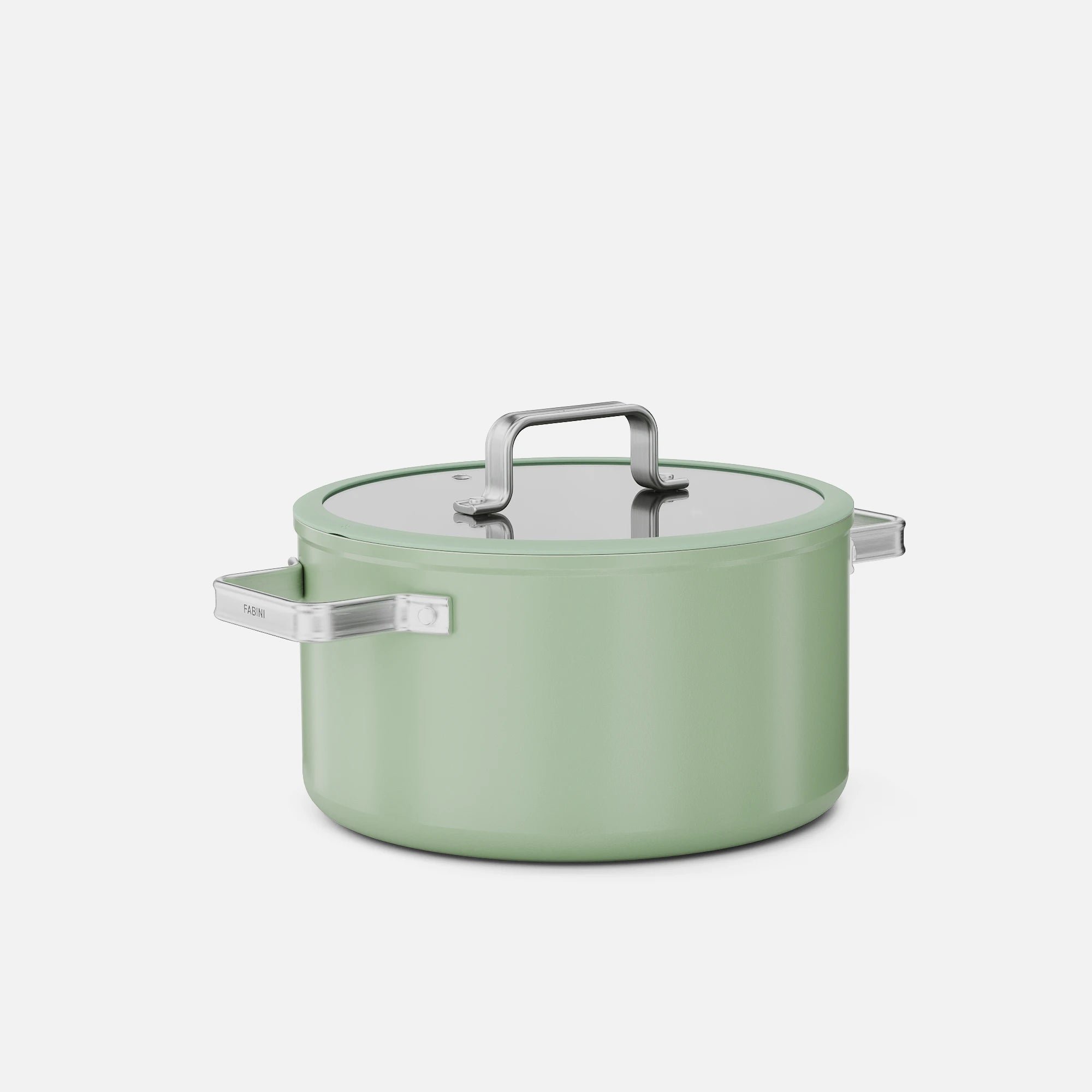 FABINI kastrol Meda 5.0 Standard 24 cm 5,4 l, šalvějově zelený