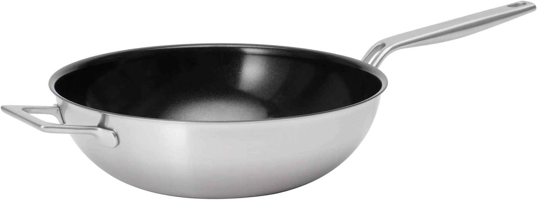 FABINI Wok pánev keramická s poklicí Lucca 4.0 Pro 30 cm