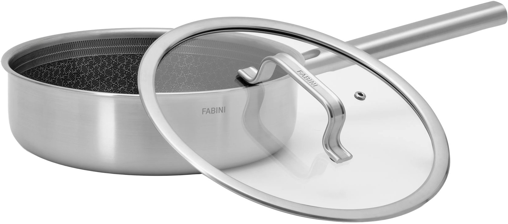 FABINI Hluboká pánev s poklicí Hybrid Standard, 24 cm (2,5 l)