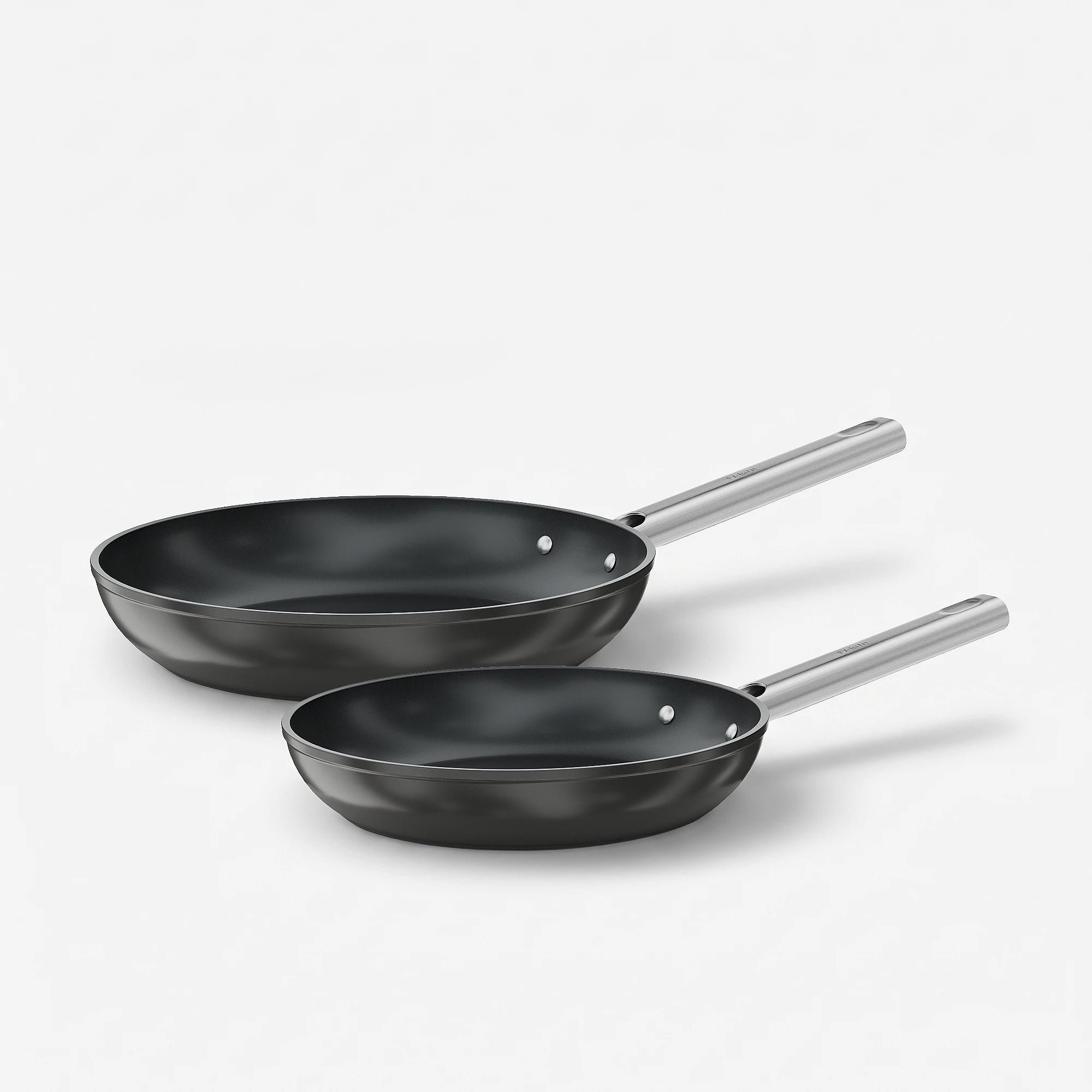 FABINI sada pánví Meda 5.0 Standard 24 cm + 28 cm, 2 díly, černá