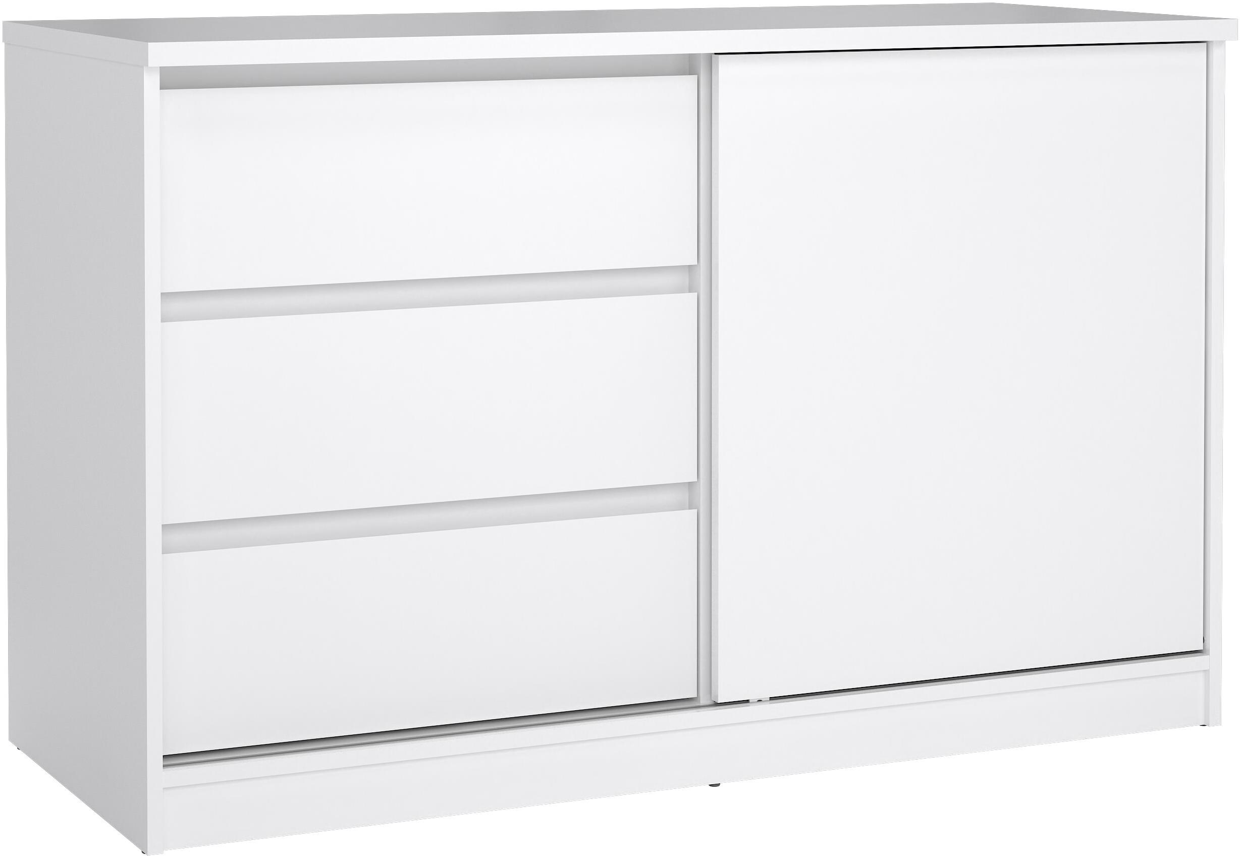 FALCO Komoda SIMPLICITY 207 bílý lesk