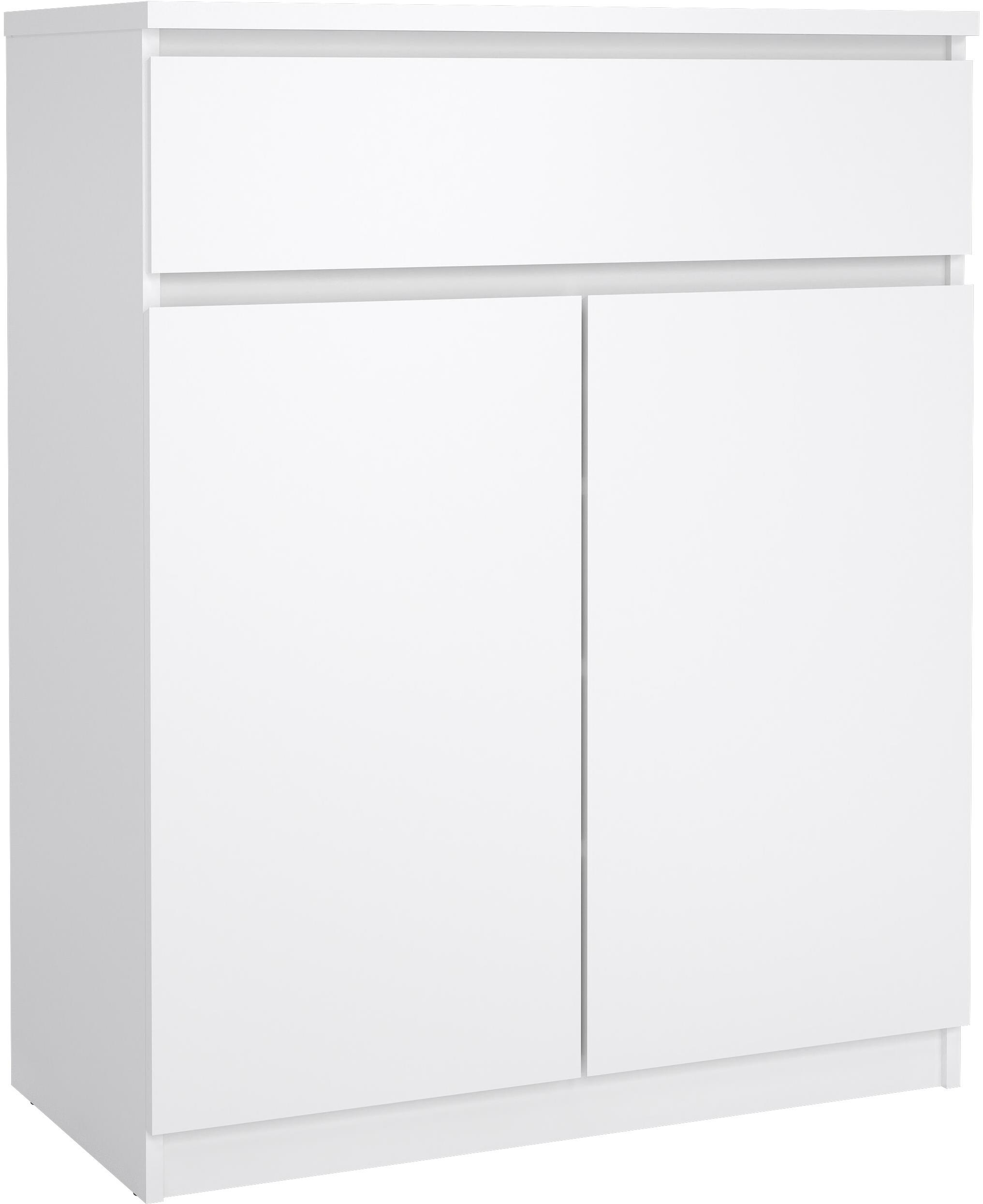 FALCO Komoda SIMPLICITY 234 bílý lesk