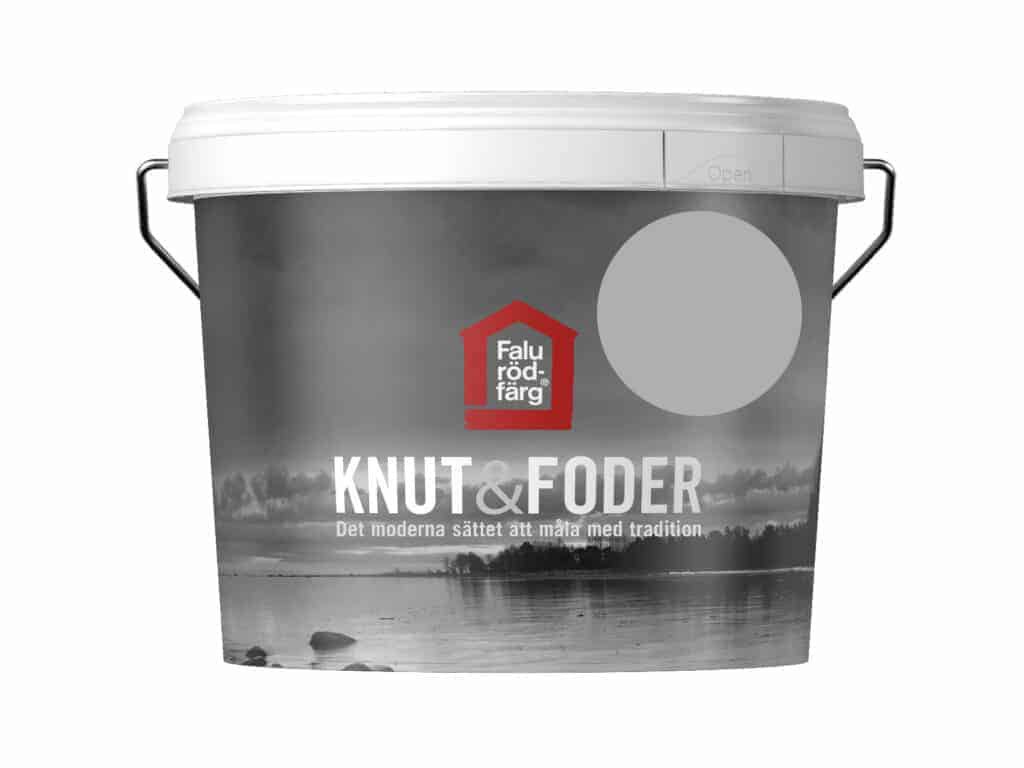 Falu Rödfärg Knut & Foder 1 l Světle šedá
