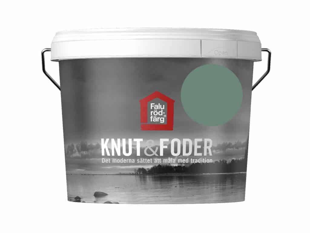 Falu Rödfärg Knut & Foder 1 l Zelená