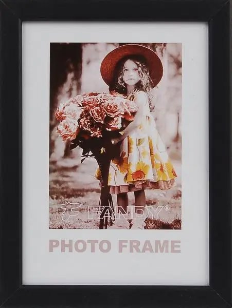 FANDY Dřevěný rámeček Style 15 × 21 4 černý