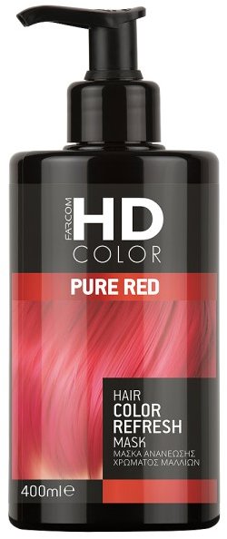 Farcom HD maska na oživení barvy vlasů pure red 400 ml