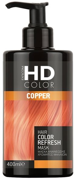 Farcom HD maska na oživení barvy vlasů copper 400 ml