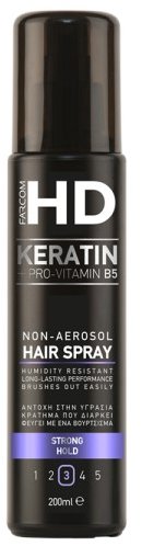 Farcom HD non-aerosolový lak na vlasy silná fixace 200 ml