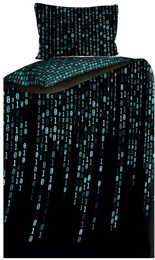 Faro Bavlněné povlečení 140 × 200 cm, 70 × 90 cm - Fluo matrix