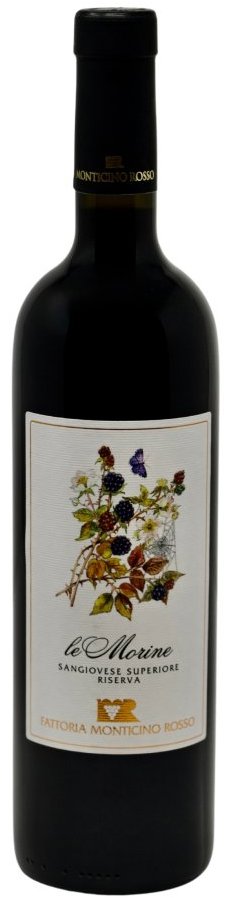 Fattoria Monticino Rosso Le Morine Romagna Sangiovese Superiore DOC Riserva 14,5 % vol.