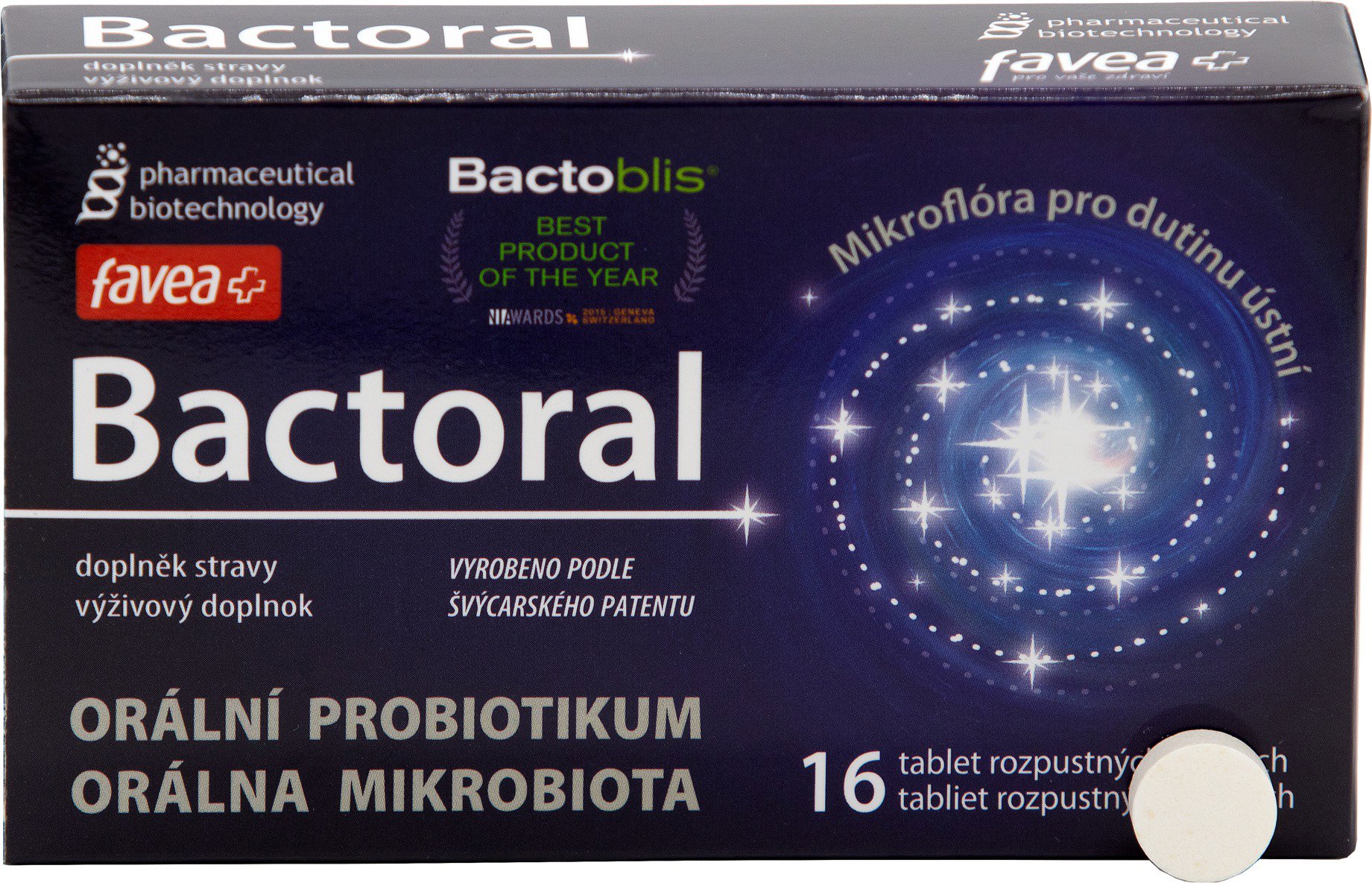 Favea Bactoral, 16 tablet