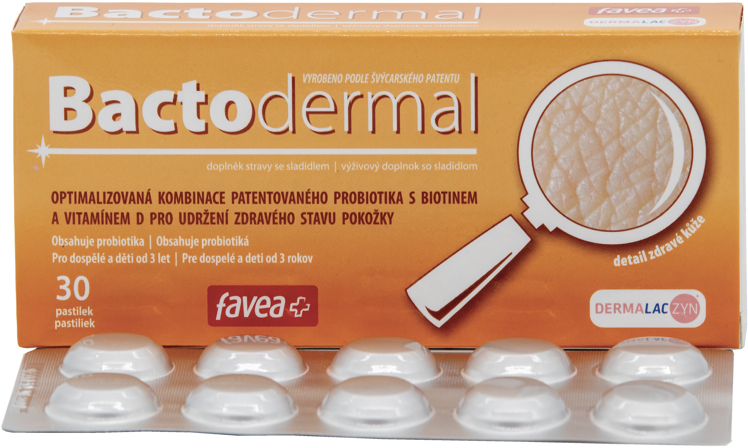 Favea Bactodermal, 30 tablet