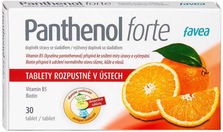 Favea Panthenol forte 30 tablet