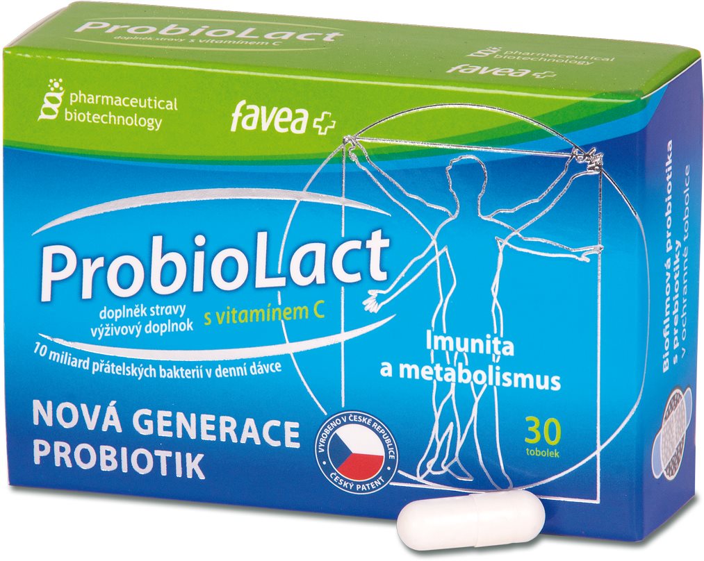 Favea ProbioLact, 30 kapslí