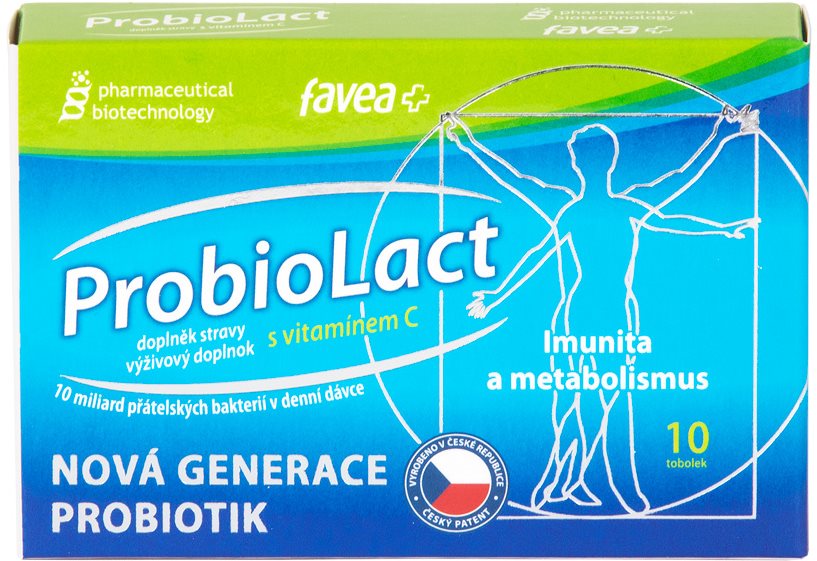 Favea ProbioLact, 10 kapslí