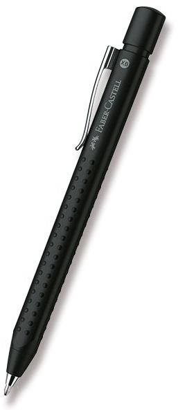 Propiska FABER-CASTELL Grip 2011 XB v černé metalické barvě