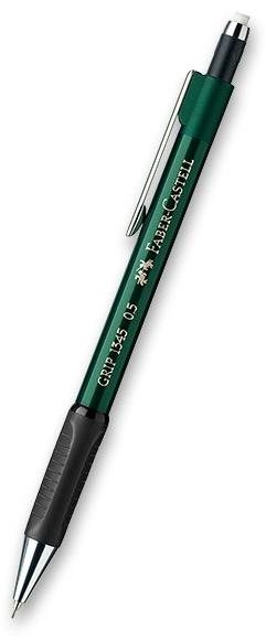 FABER-CASTELL Grip 1345 0.5 mm HB, zelená - kvalitní tužka pro každodenní použití.