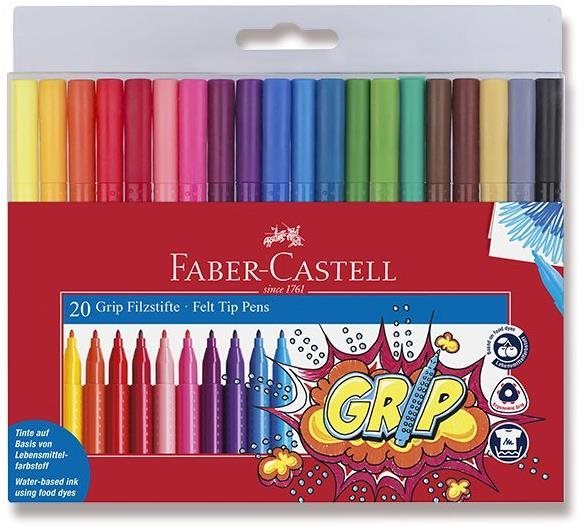 Faber-Castell Grip 10 barev - profesionální fixa