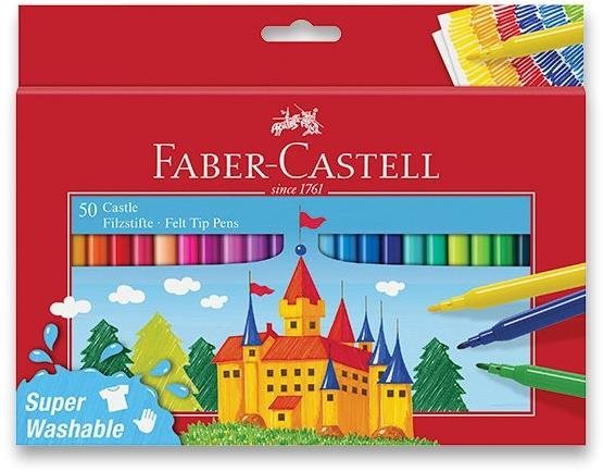 Sada kulatých fixů Faber-Castell v 12 barvách
