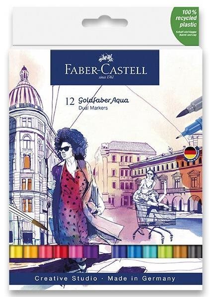 Faber-Castell Goldfaber Aqua - fixy a popisovače pro kancelář a papírnictví