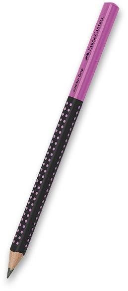 Faber-Castell Grip Jumbo TwoTone HB trojhranná, růžová