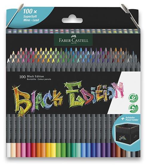 Faber-Castell Black Edition 24 barev - profesionální pastelkové barviva