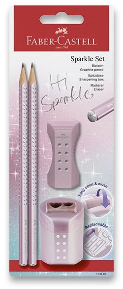 FABER-CASTELL Sparkle Set Cosmic Rose