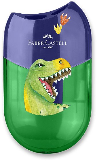 Ořezávátko Faber-Castell ve tvaru dinosaura