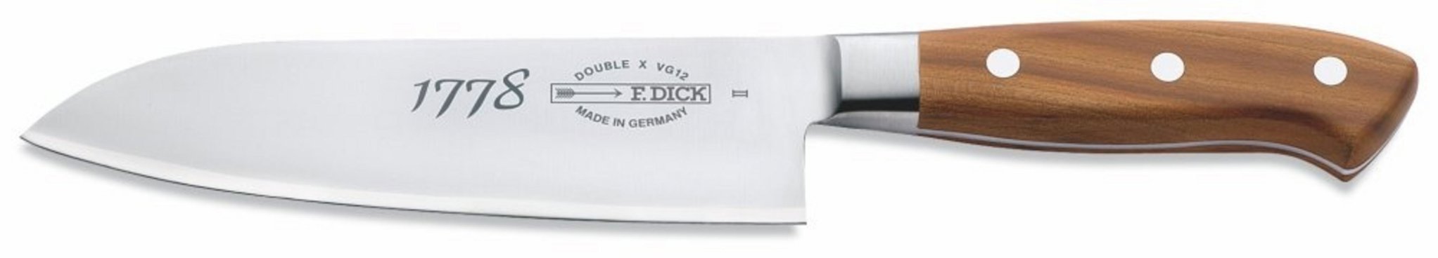 F. Dick 1778 santoku z jubilejní série v délce 17 cm