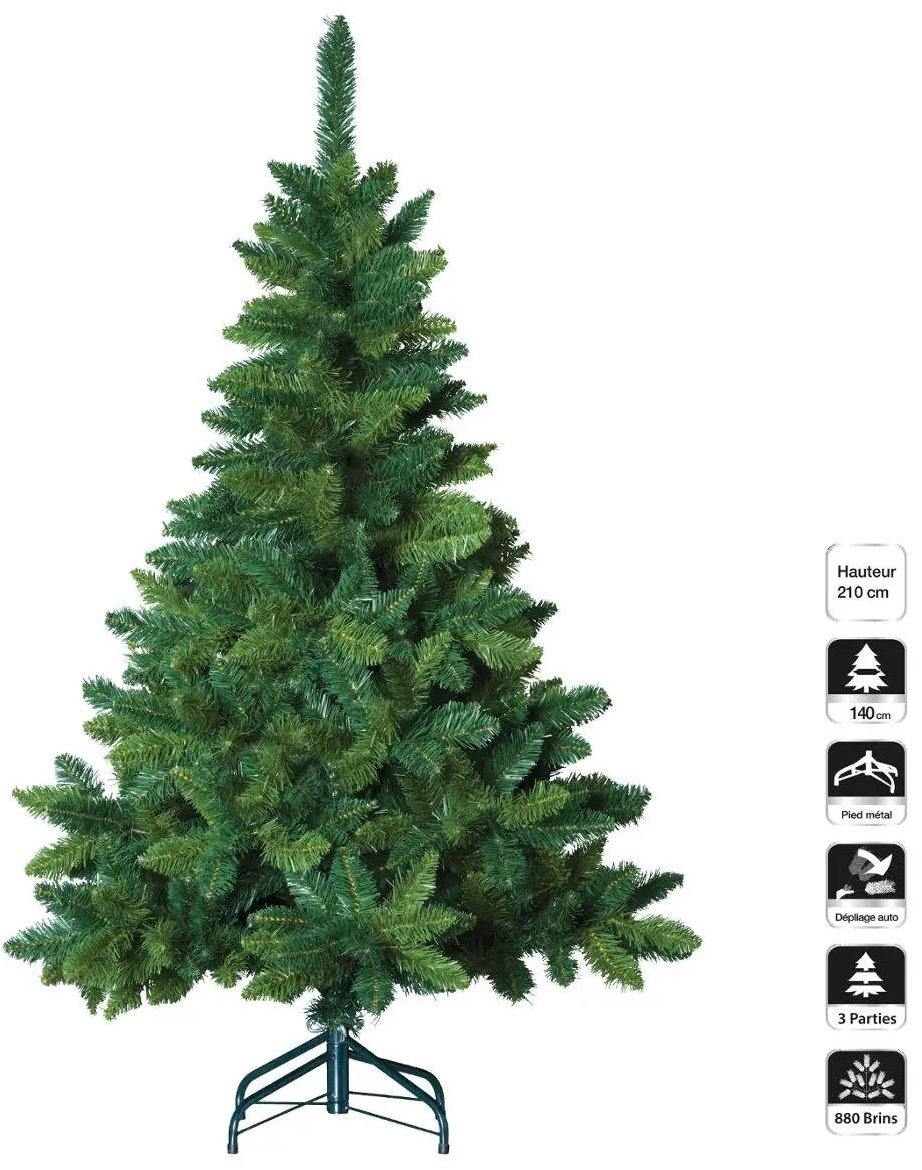 Fééric Lights and Christmas, Vánoční stromeček, 210 cm