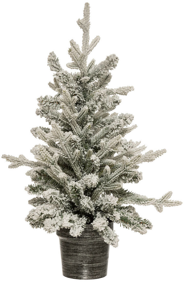 Fééric Lights and Christmas, Umělý vánoční stromek s umělým sněhem, 70 cm