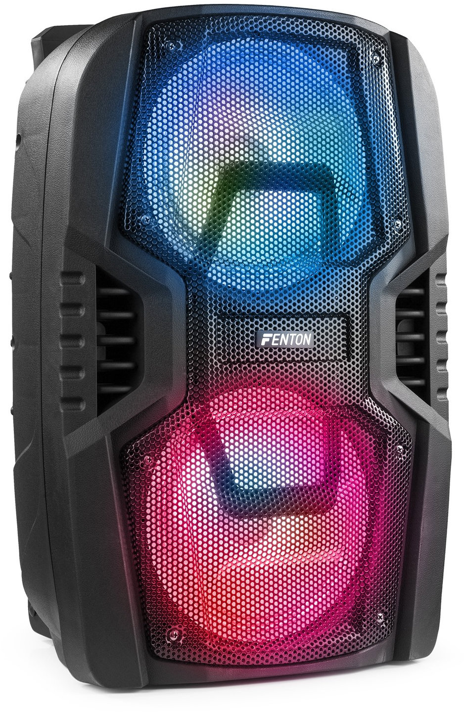 Fenton Fenton FT208LED Přenosný párty reprobox 2 × 8"