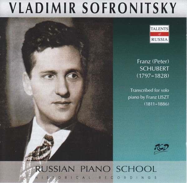 Sofronitsky Vladimir: Der Müller und der Bach and etc... - CD