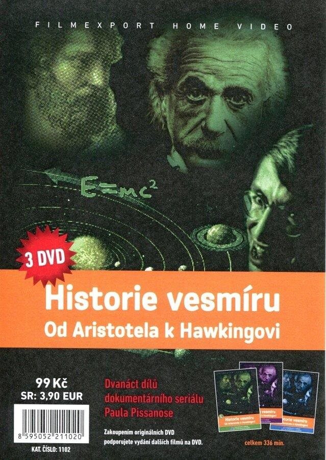 Historie vesmíru: Od Aristotela k Hawkingovi /papírové pošetky/  - DVD