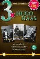3x Hugo Haas II: Ať žije nebožtík, Velbloud uchem jehly, Mravnost nade vše /papírové pošetky/