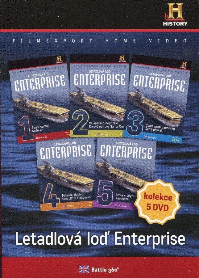 Letadlová loď Enterprise /papírové pošetky/  - DVD