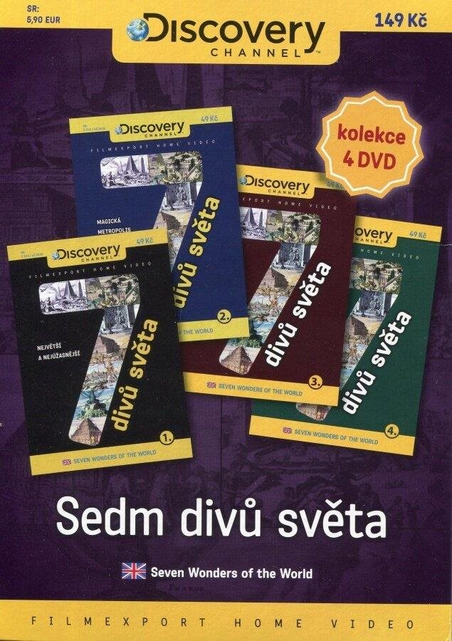 Sedm divů světa /papírové pošetky/  - DVD