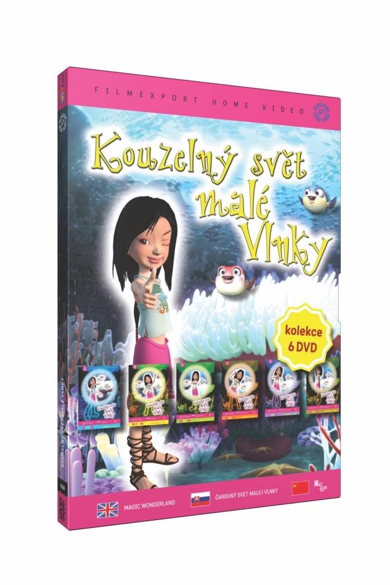 Kouzelný svět malé Vlnky 1-6  - DVD