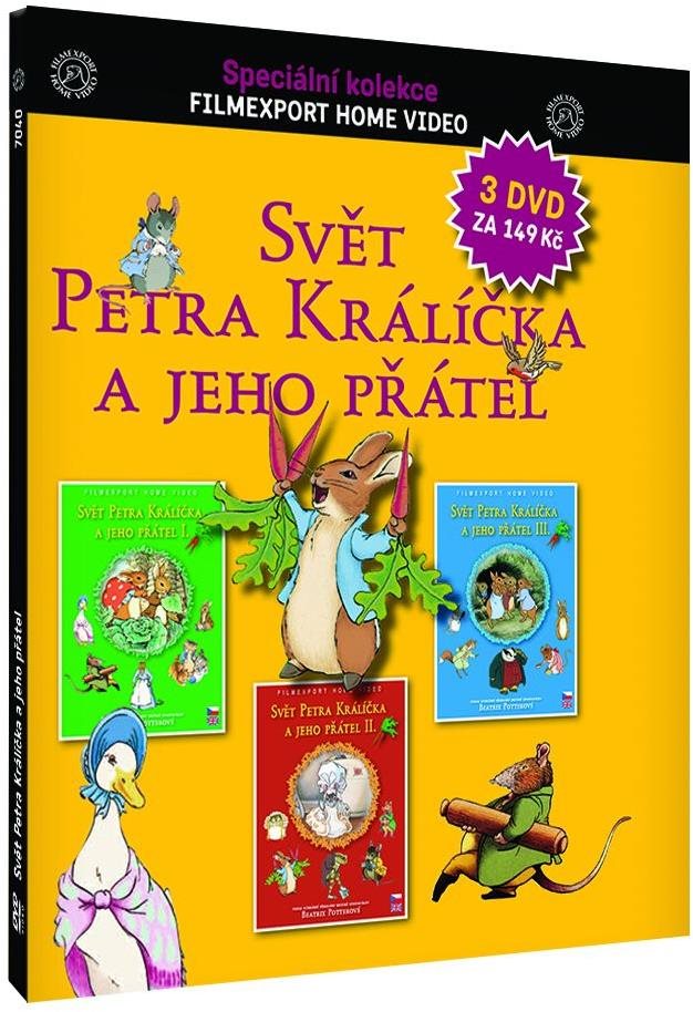Svět Petra Králíčka - 1-3 - DVD