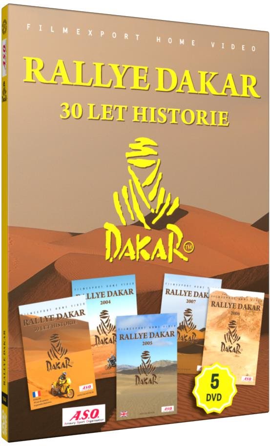 Rallye Dakar 30 let historie /papírové pošetky/  - DVD