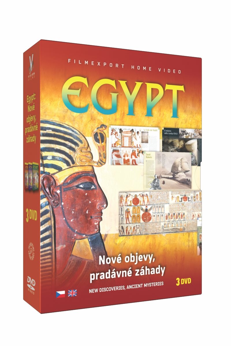 Kolekce Egypt: Nové objevy, pradávné záhady  - DVD