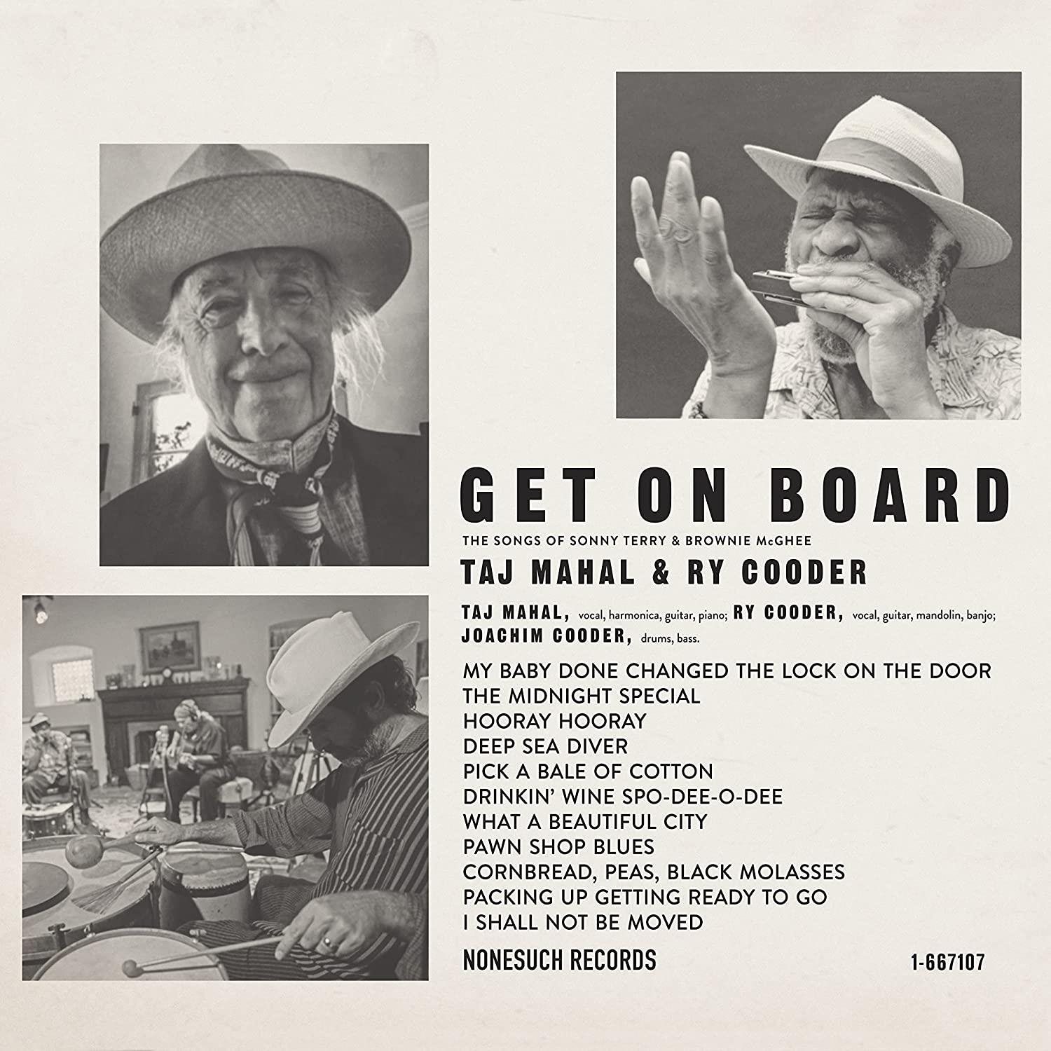 Mahal Taj, Cooder Ry: Get On Board - LP